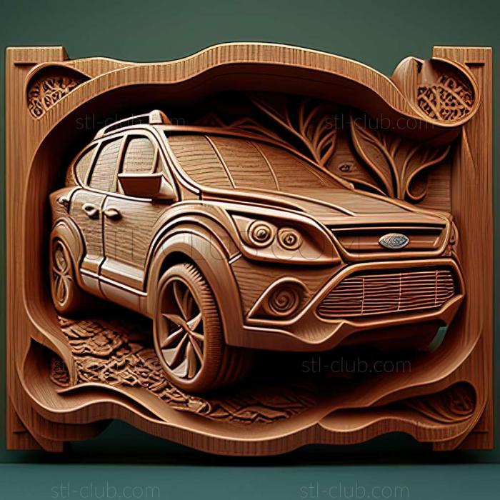 3D model Ford Escape Hybrid (STL)